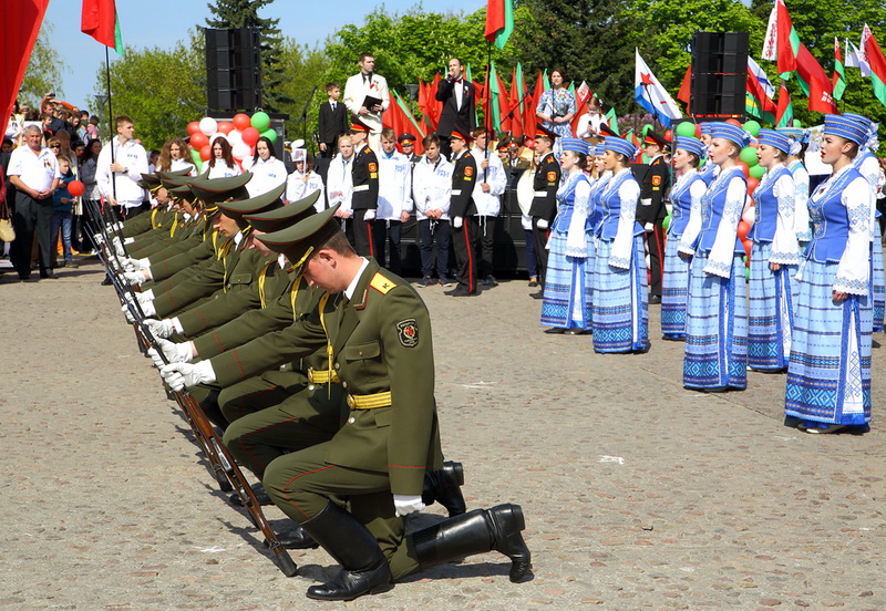 ГрГУ, день победы, 9 мая, 2015