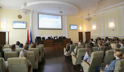 У ГрДУ імя Янкі Купалы адбылося пасяджэнне Савета маладых спецыялістаў