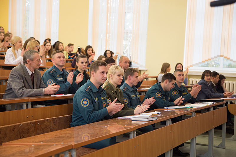 Лучшего пропагандиста органов и подразделений по чрезвычайным ситуация Гродненской области выбирают в ГрГУ имени Янки Купалы