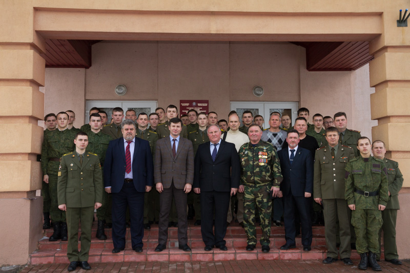 У ГрДУ імя Янкі Купалы прайшло мерапрыемства, прысвечанае Дню памяці воінаў-інтэрнацыяналістаў