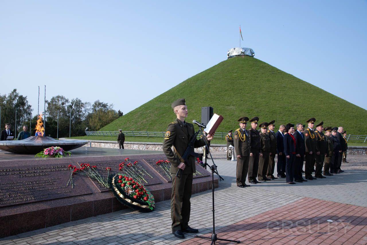 Прысяга на вернасць Радзіме: 12 верасня Ваенную прысягу прынялі курсанты ваеннага факультэта ГрДУ імя Янкі Купалы