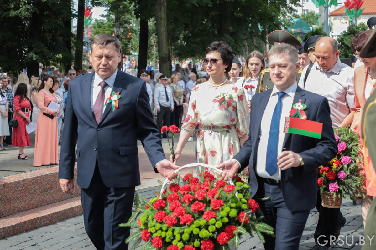 Купаловцы принимают участие в мероприятиях, посвященных Дню Независимости Республики Беларусь