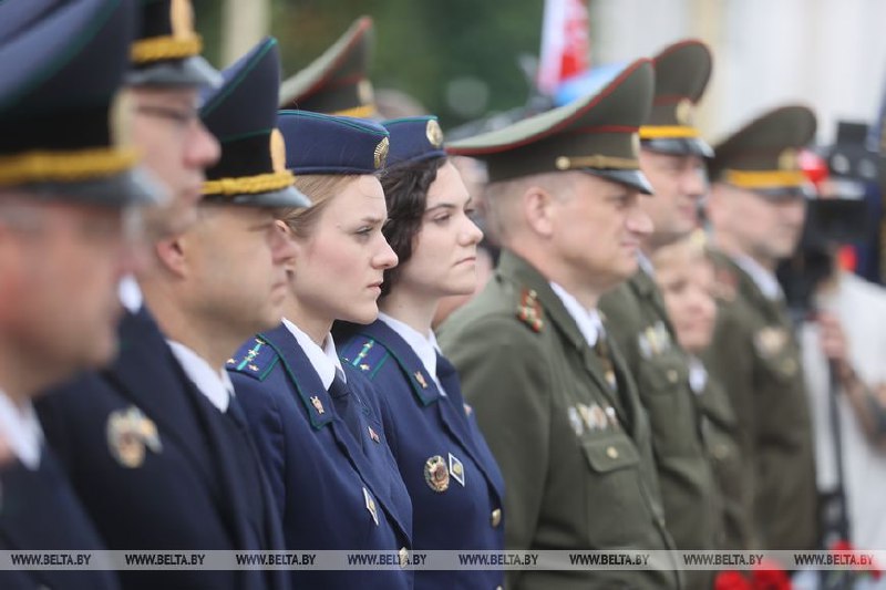 Купалаўцы прынялі ўдзел у адкрыцці мемарыяльнай дошкі ў памяць аб закатаваных у гады Вялікай Айчыннай вайны вязнямі Гродзенскай турмы