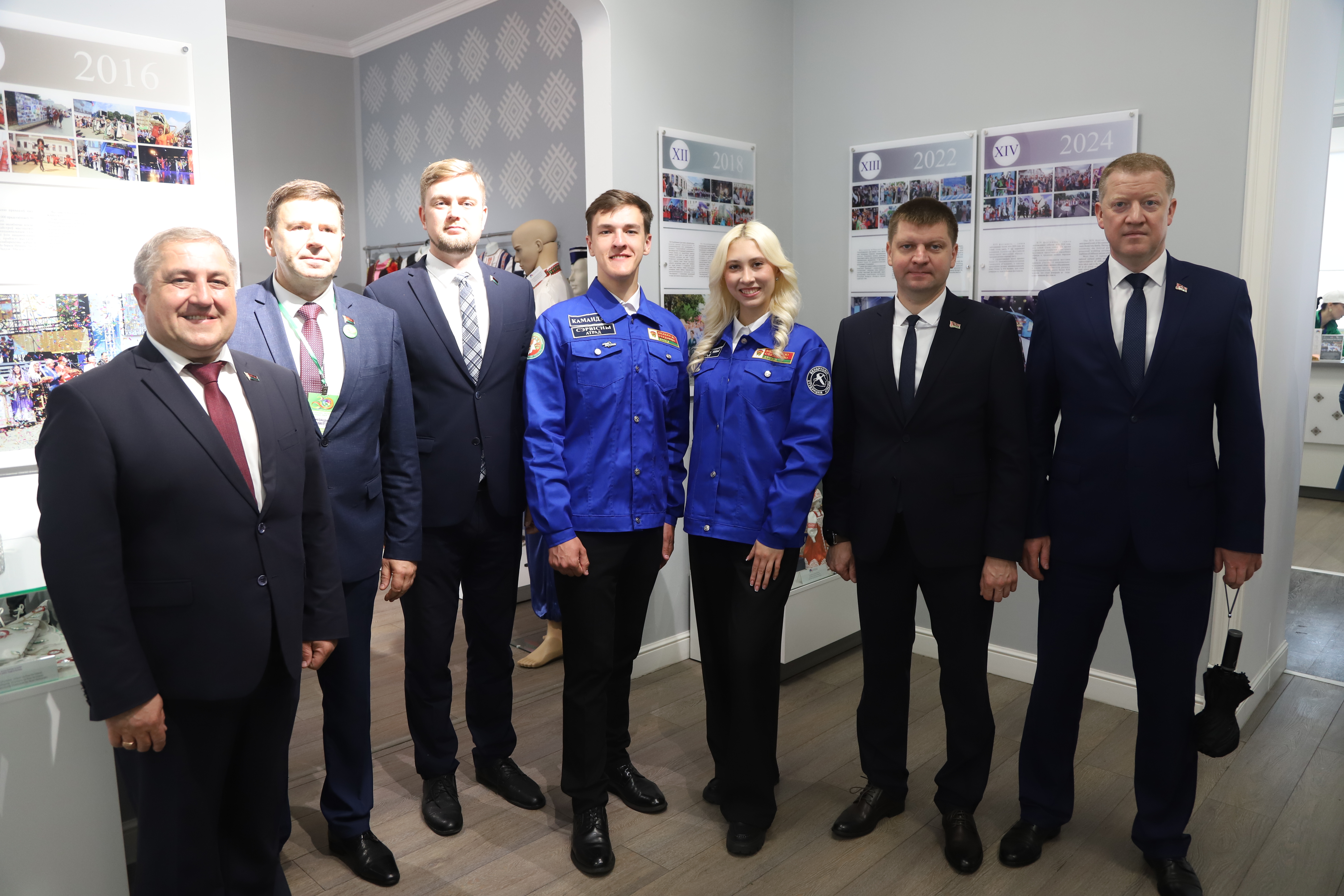 Студенческий отряд журналистов Купаловского университета начал работу на XV фестивале национальных культур