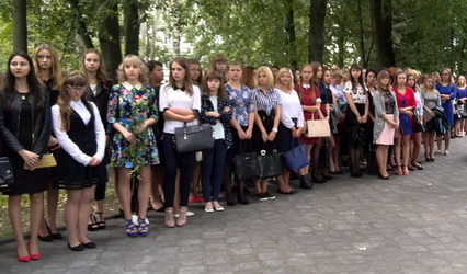 На педагагічным факультэце прайшла ўрачыстая лінейка, прысвечаная пачатку навучальнага года і Дню ведаў